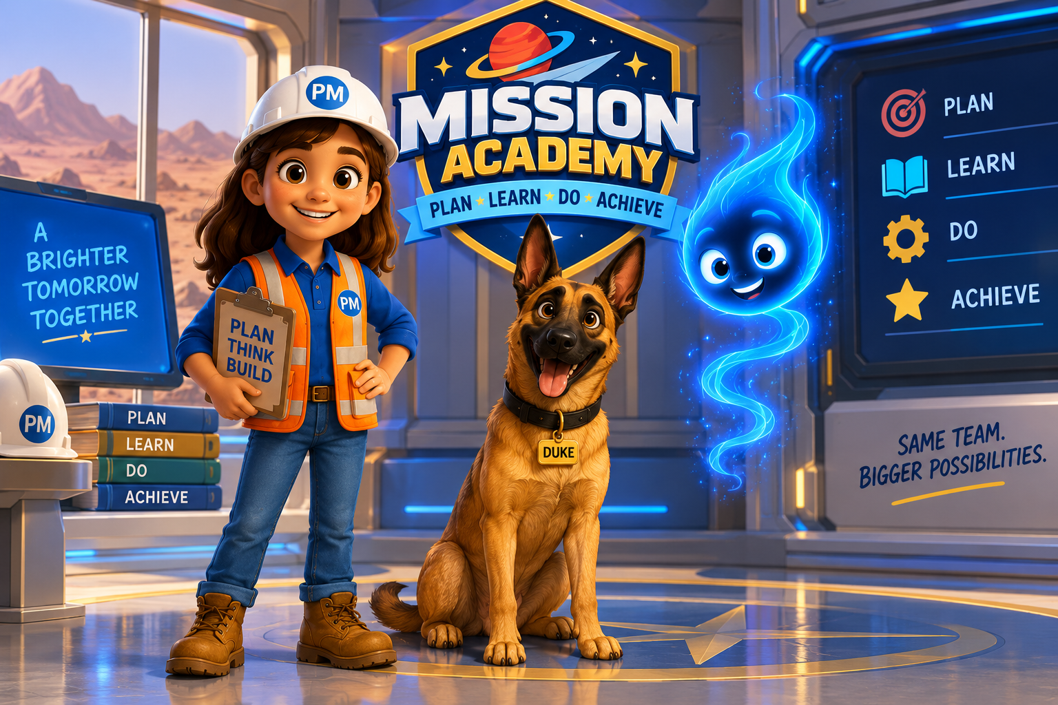 Mission Academy learning environment