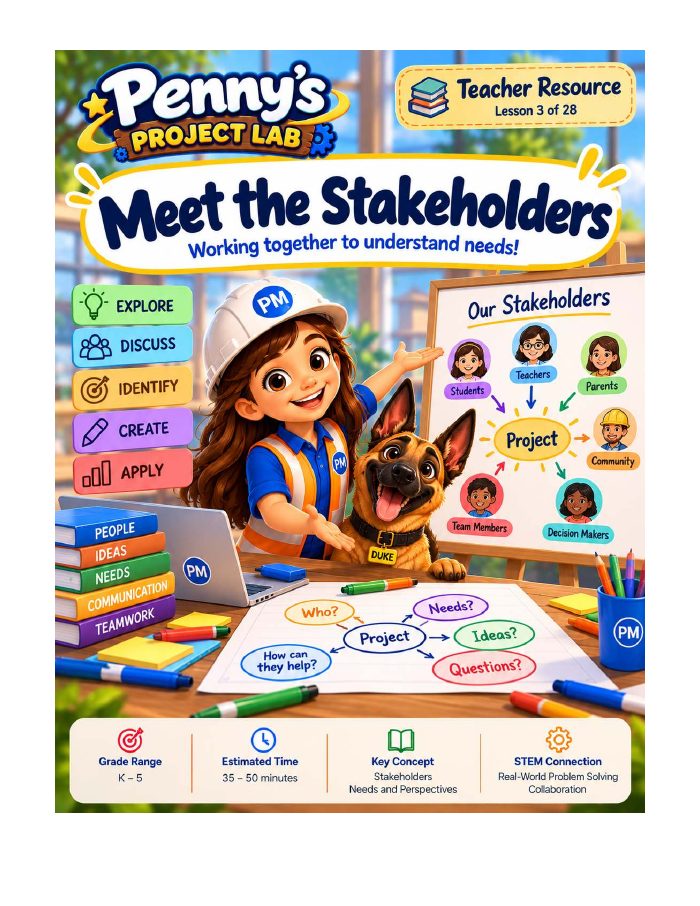 Teacher Resource 3 cover: Meet the Stakeholders