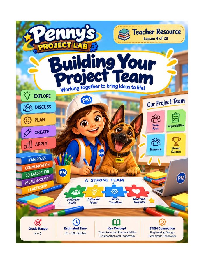 Teacher Resource 4 cover: Building Your Project Team